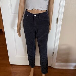 BDG from Urban outfitters Corduroy Black pants size 26 High Rise Pants